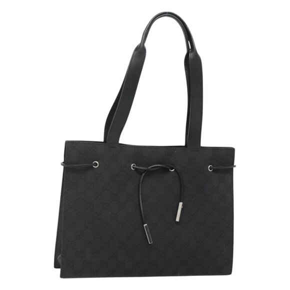 GUCCI GG Canvas Shoulder Bag Black 002 1053 Auth 129100 - Picture 1 of 16